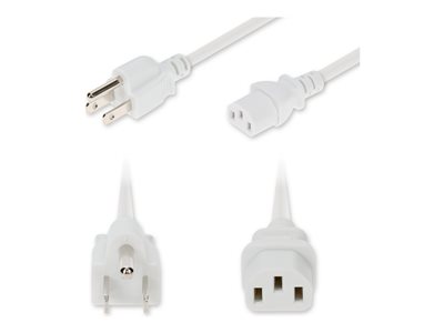 AddOn - Power cable - power IEC 60320 C13 to NEMA 5-15P