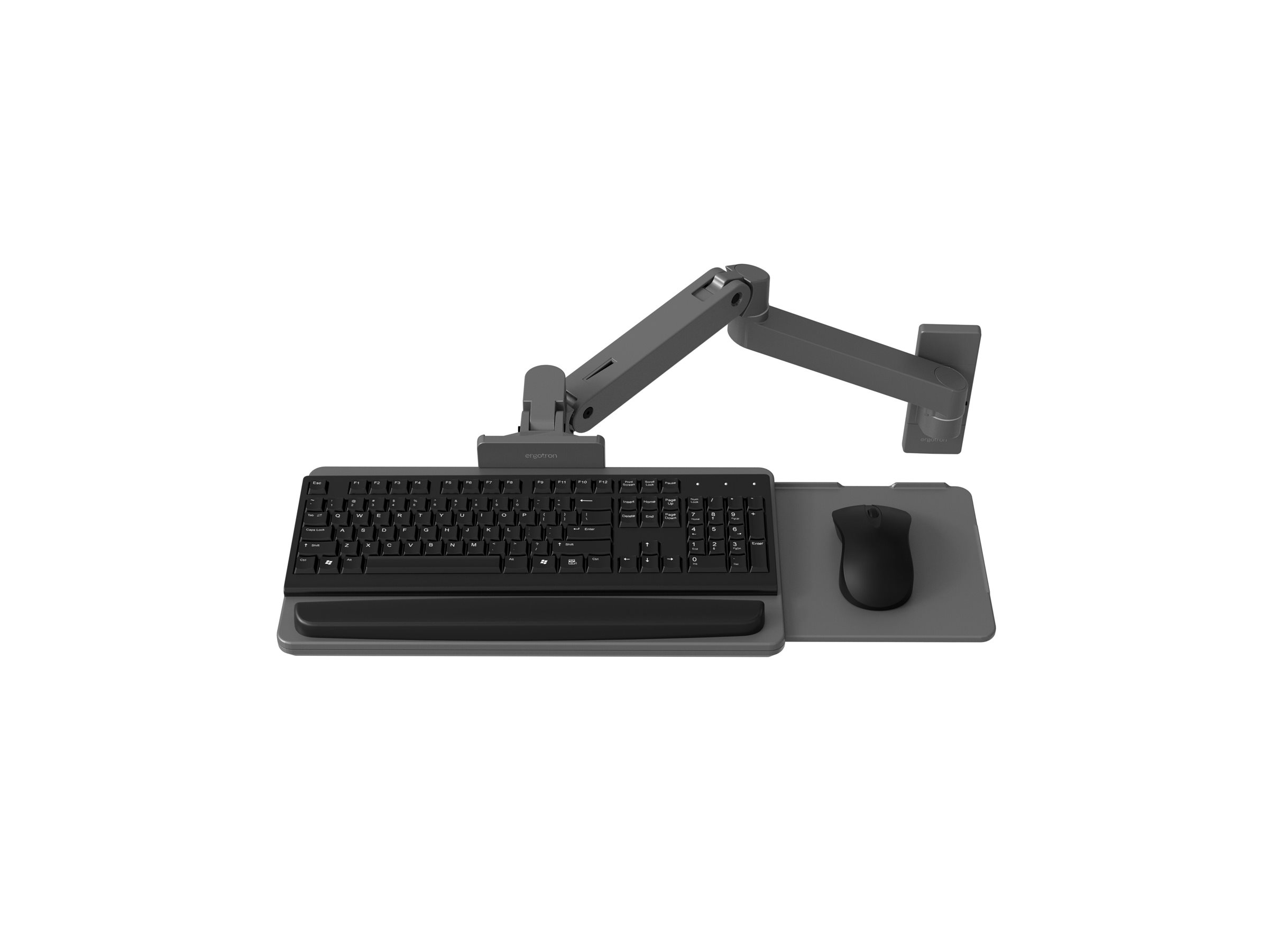 Ergotron LX Pro keyboard/mouse arm mount tray Product shot Close-up 75800