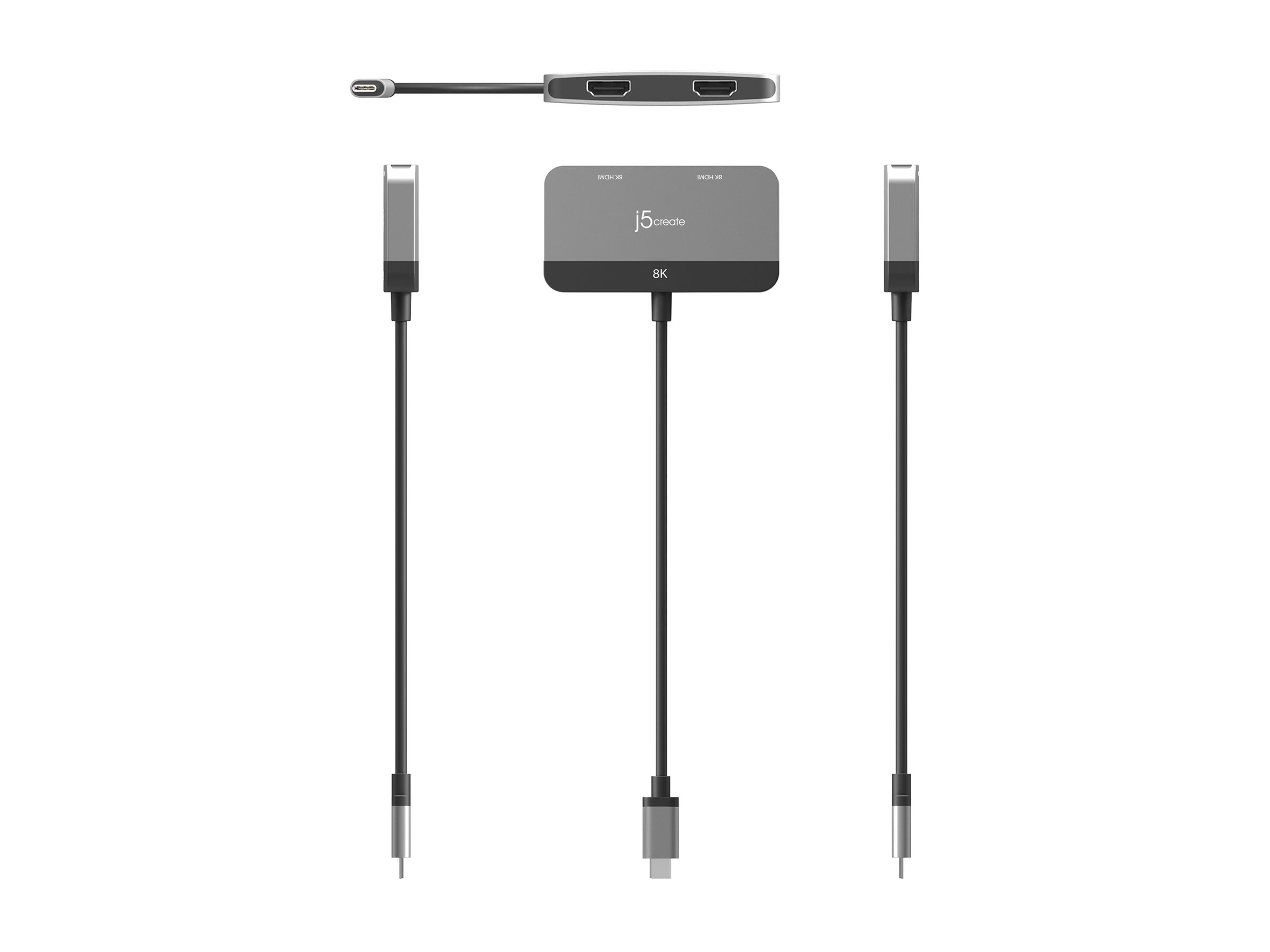 Image of j5create JCA465 - adapter - 20 cm