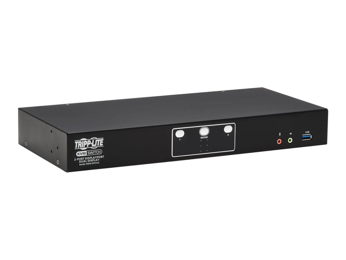 Eaton Tripp Lite series 2-Port DisplayPort Dual-Display KVM Switch