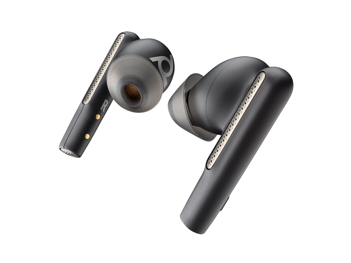 Poly Voyager Free 60+ UC Carbon Black Earbuds +BT700 USB-C Adapter +Touchscreen Charge Case – foto 5