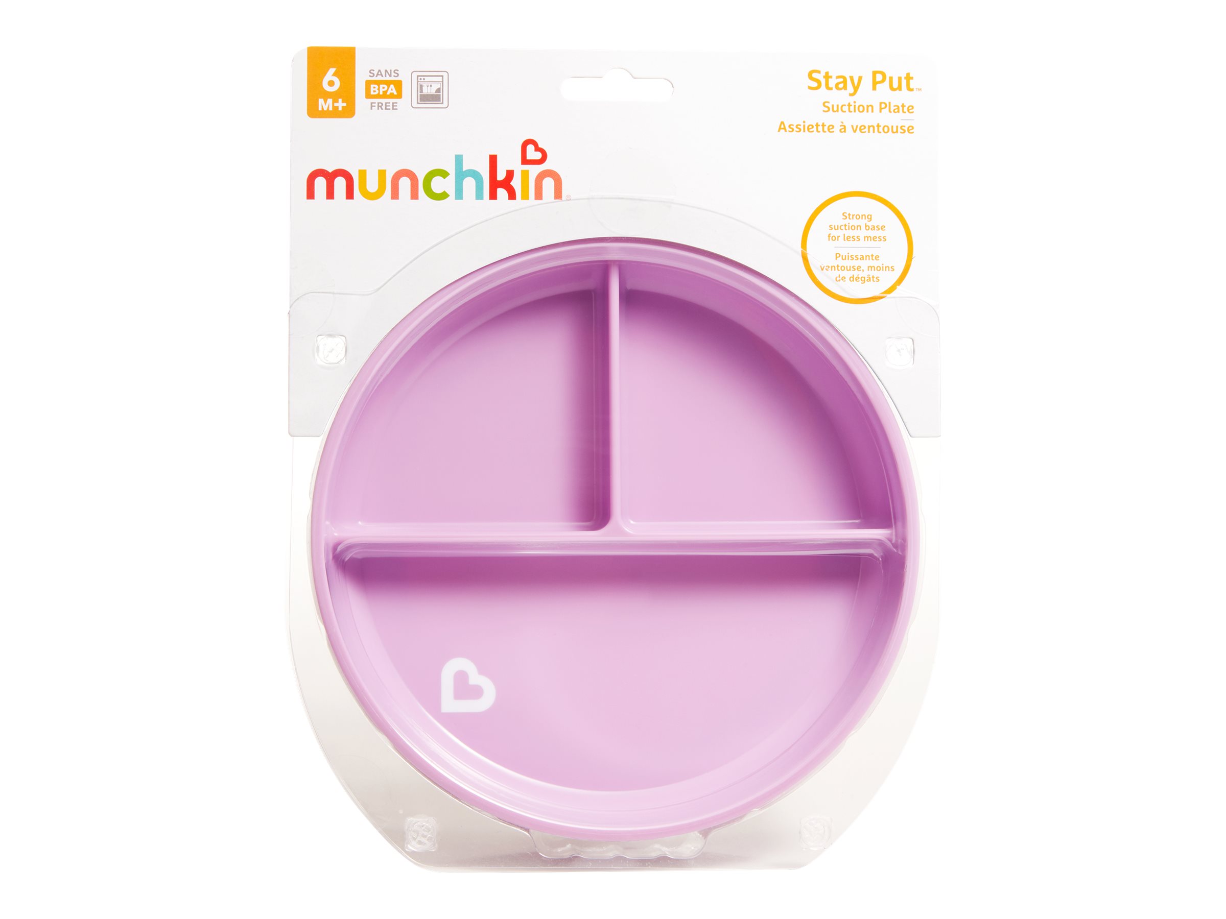 MUNCHKIN STAY PUT PLATE ASSORTED