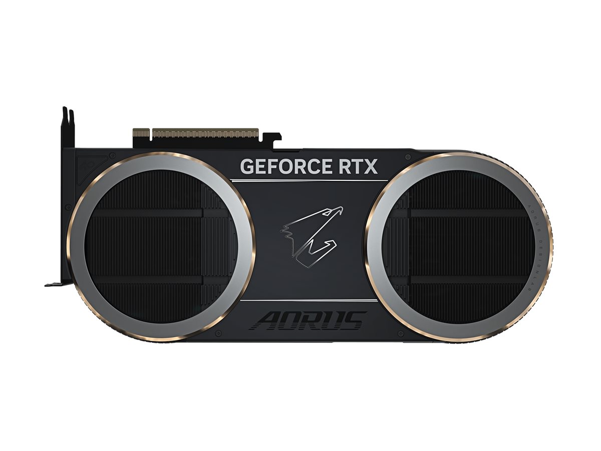 AORUS INFINITY graphics card GeForce RTX 5090 32 Product shot Back 78851