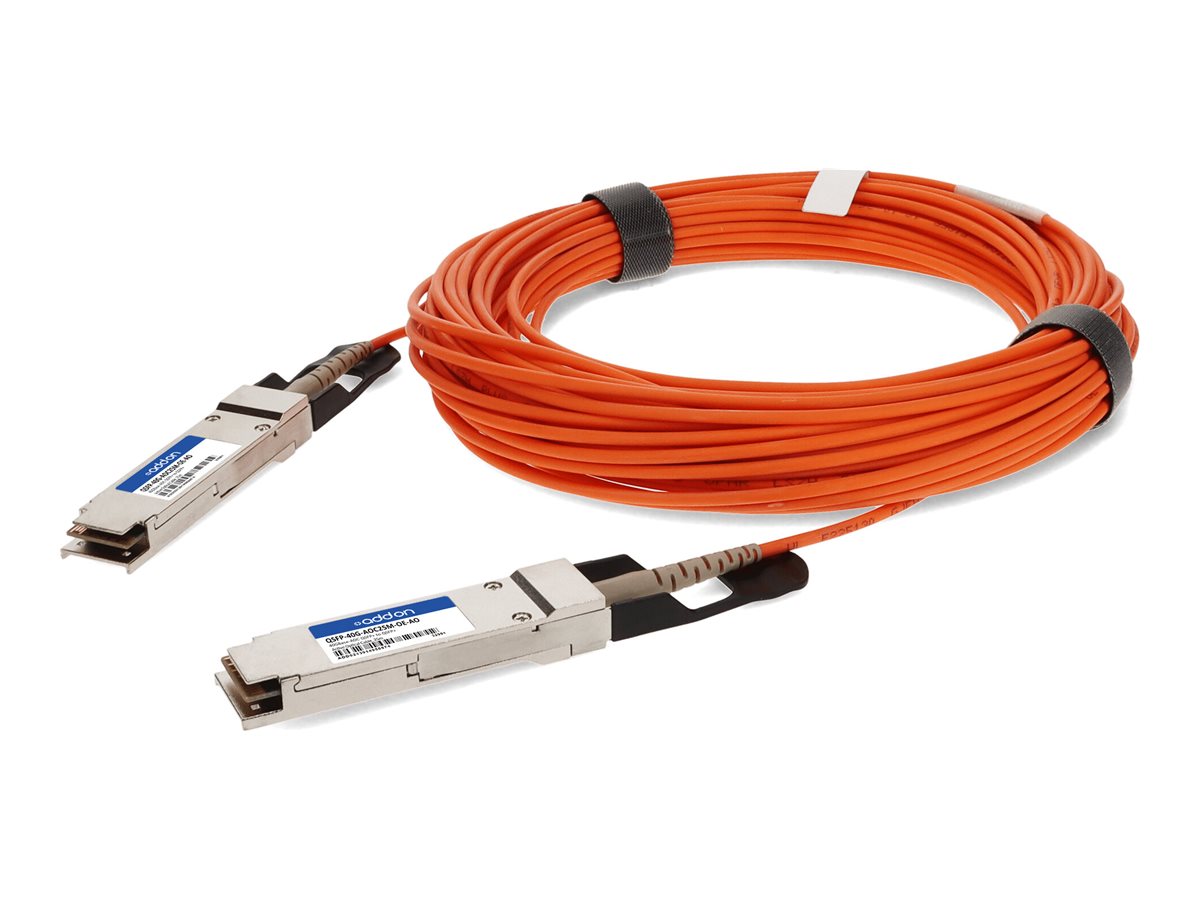 MSA & TAA COMP AOC 25M40G-AOC QSFP+/QSFP+ 850NM MMF