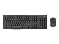 Logitech MK370 Combo for Business Tastatur og mus-sæt Membran/pressestempel Trådløs