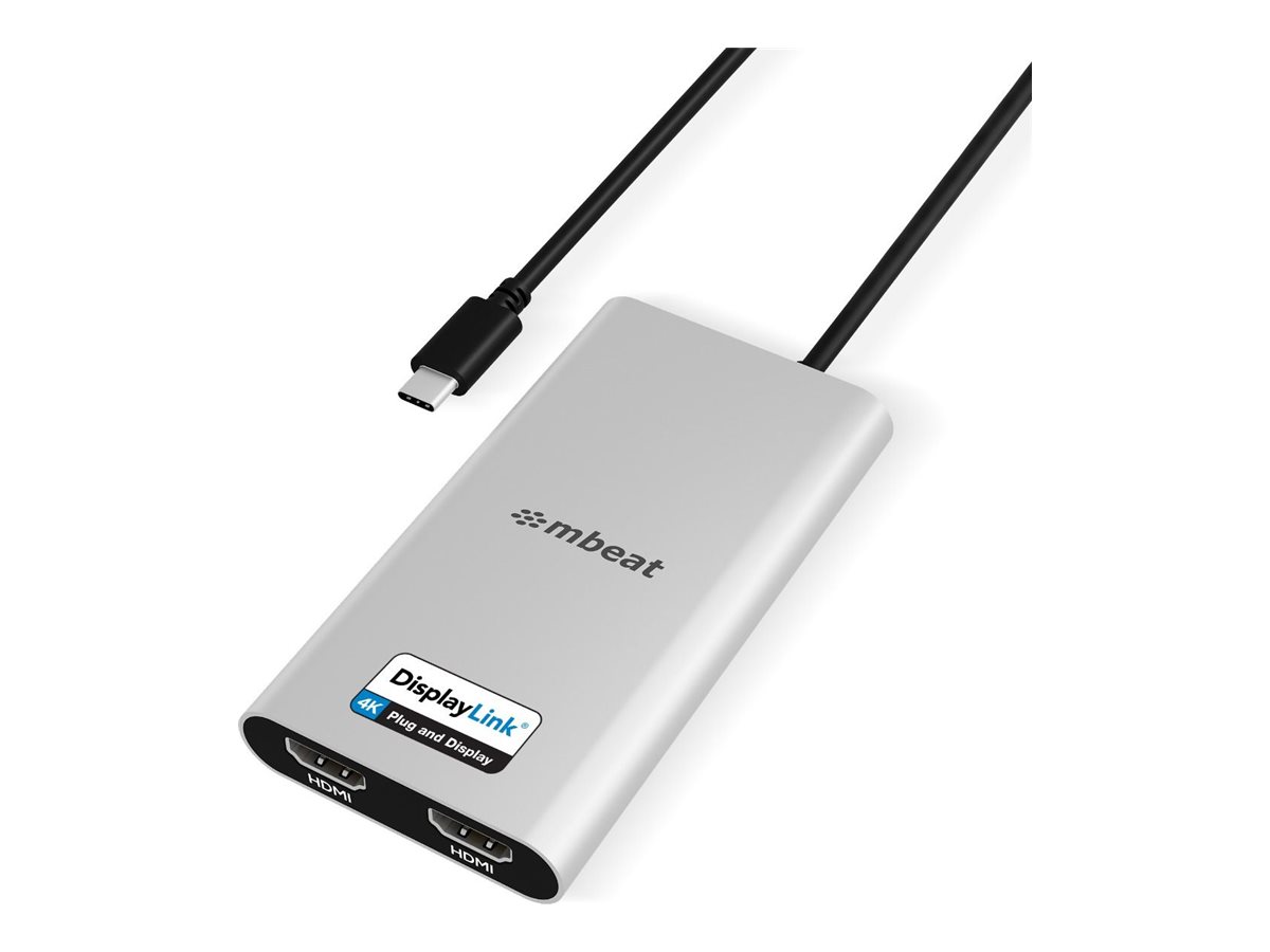 mbeat, docking station, USB-C, HDMI