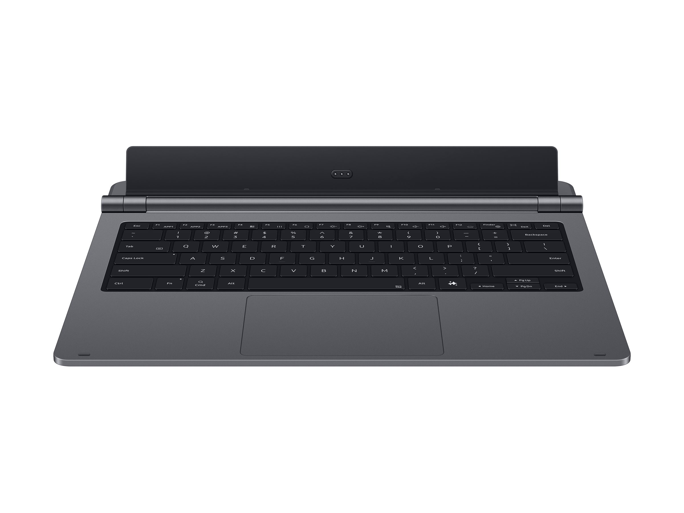 Samsung EF-DX935 keyboard with trackpad grey Input Product shot with extra item(s) Left side 0