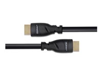 Qoltec HDMI-kabel med Ethernet HDMI 5m Sort