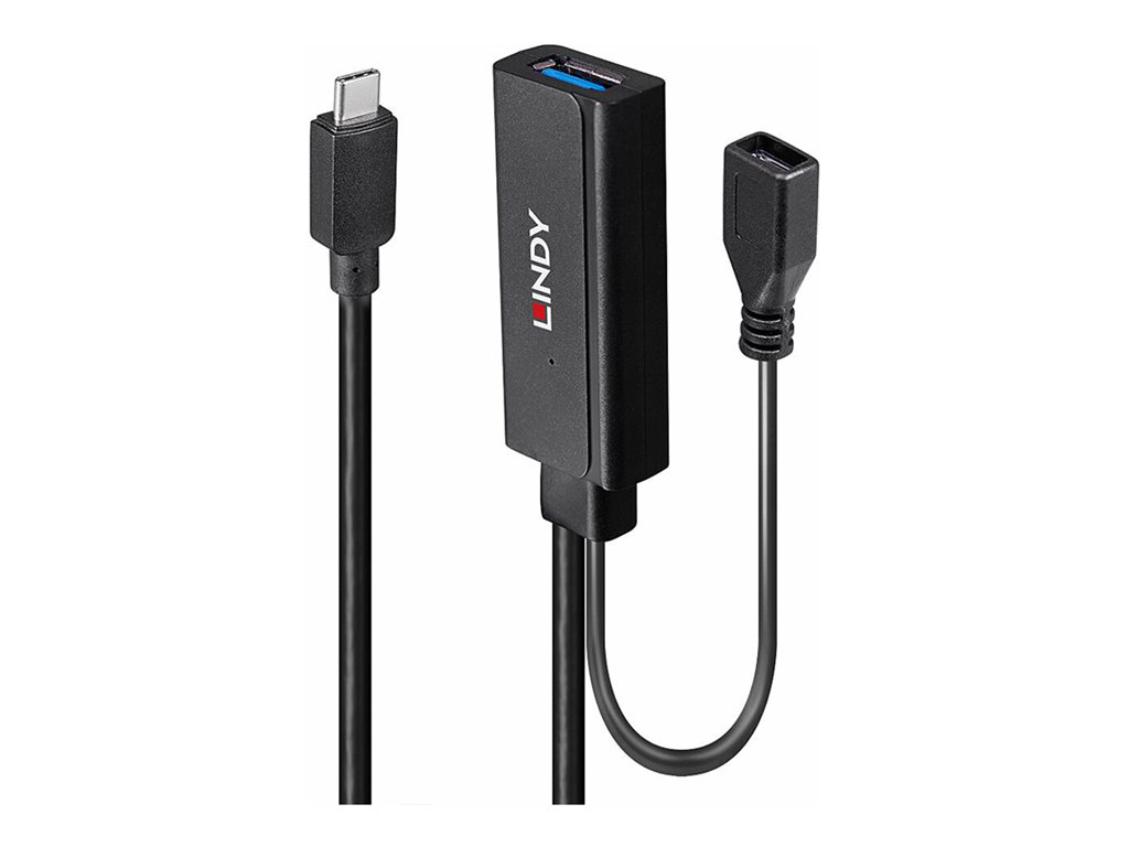 LINDY 5m USB 3.2 Gen 1 C/A Active Ext.