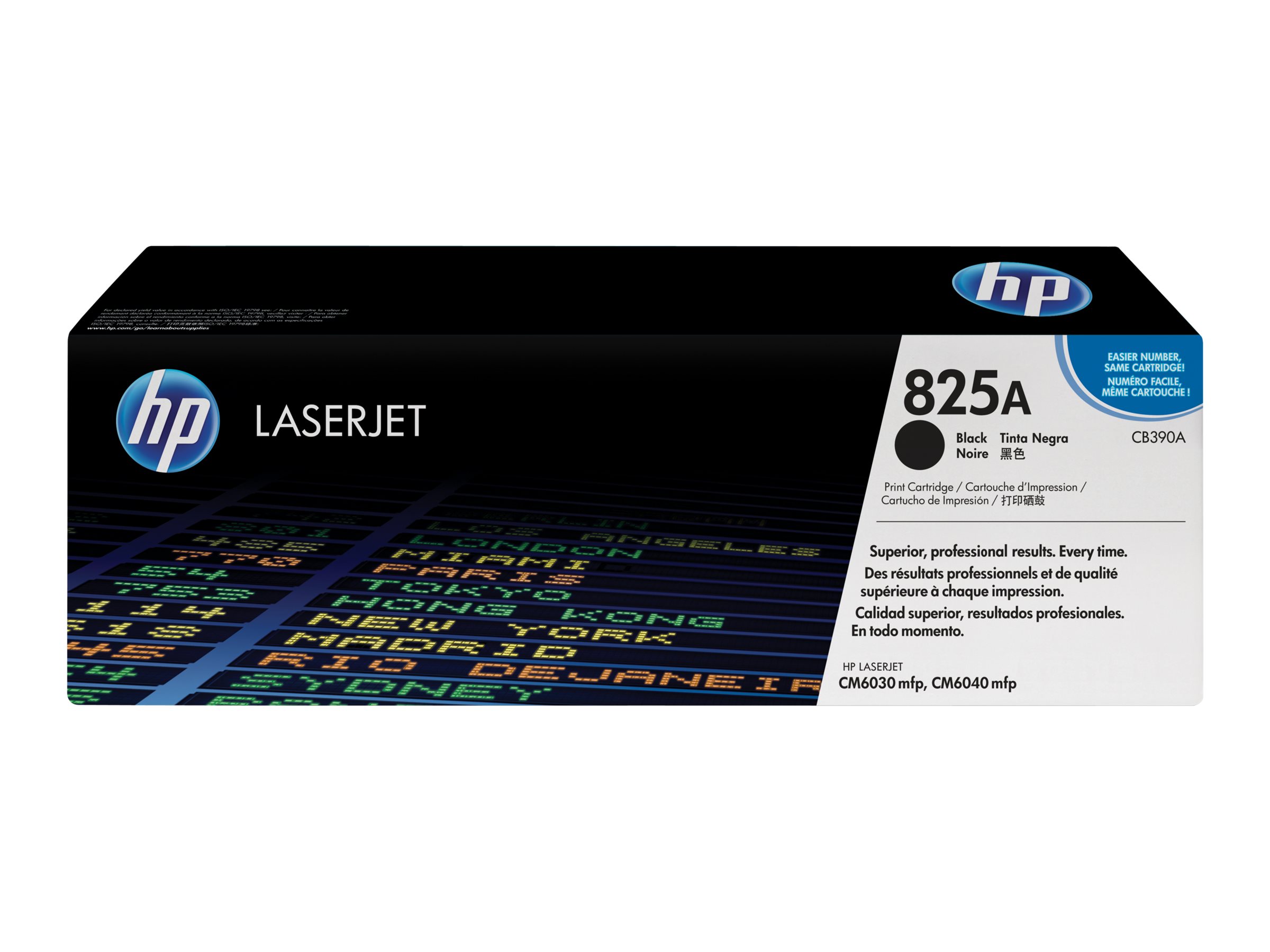 HP 825A black original LaserJet toner cartridge Usage / lifestyle Front 72785