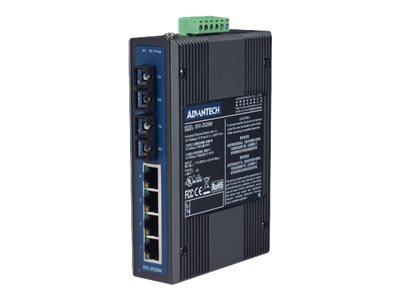 4-PORT 10/100M+2 FIBER UNMANAGED ETHERN