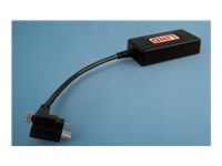 Lind - Adaptateur secteur - 24 pin USB-C (M) 90° angulaire, vissable pour bondi 7.4 mm x 5.0 mm - 10 cm