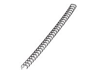 Fellowes Steel 0.25 in 11 in 32 rings 35 sheets black 25 pc