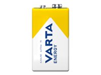 Varta Longlife 9V Standardbatterier