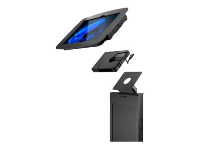 Compulocks Surface Go (1-4 Gen) Space Enclosure Brandable Floor Stand Plus Hub