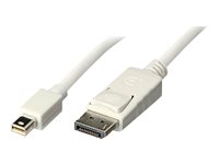Lindy - DisplayPort cable - Mini DisplayPort (M) to DisplayPort (M) - 2 m - white
