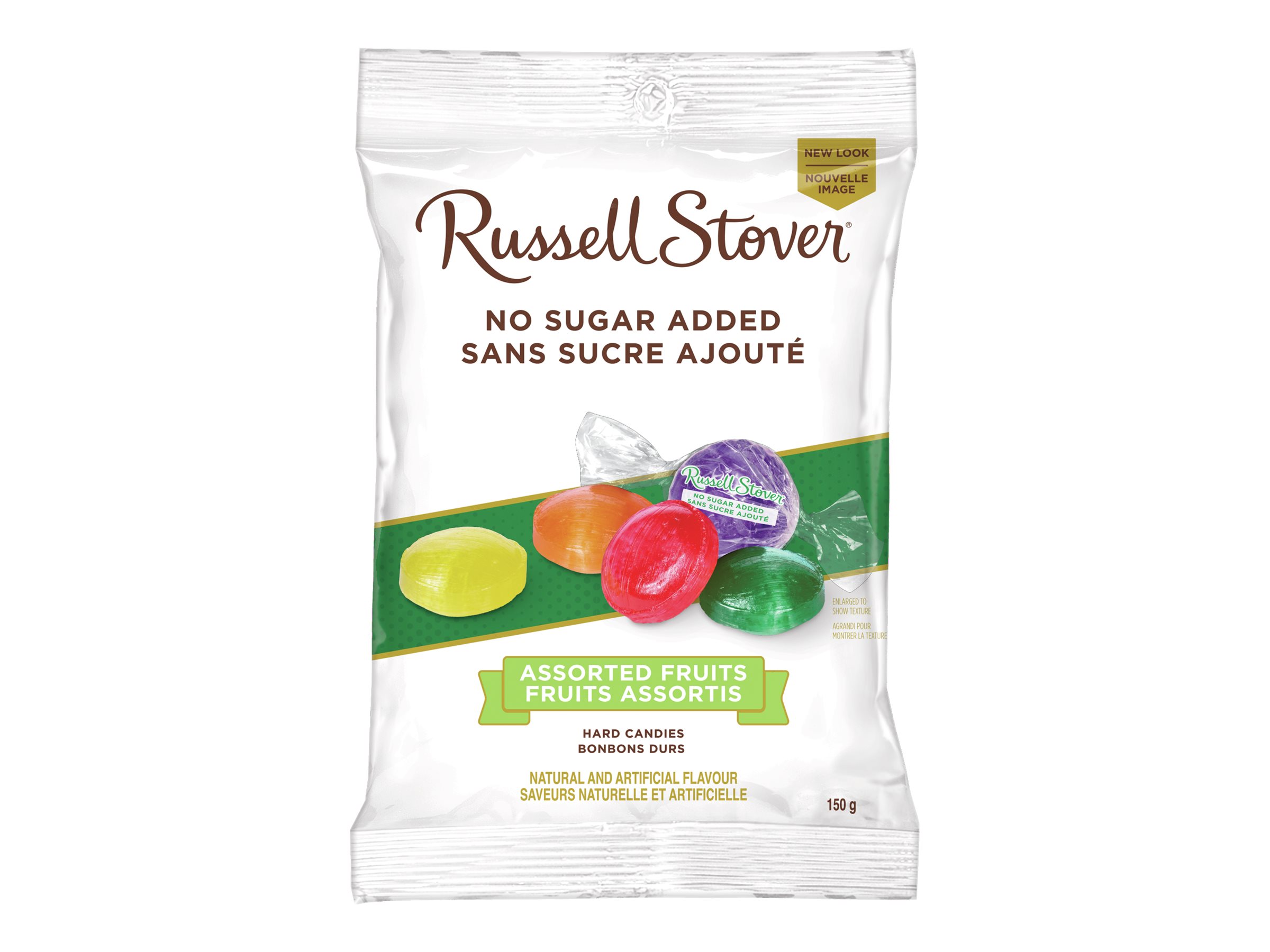 Russel Stover No Sugar Added Hard Candies - Assorted Fruits - 150g