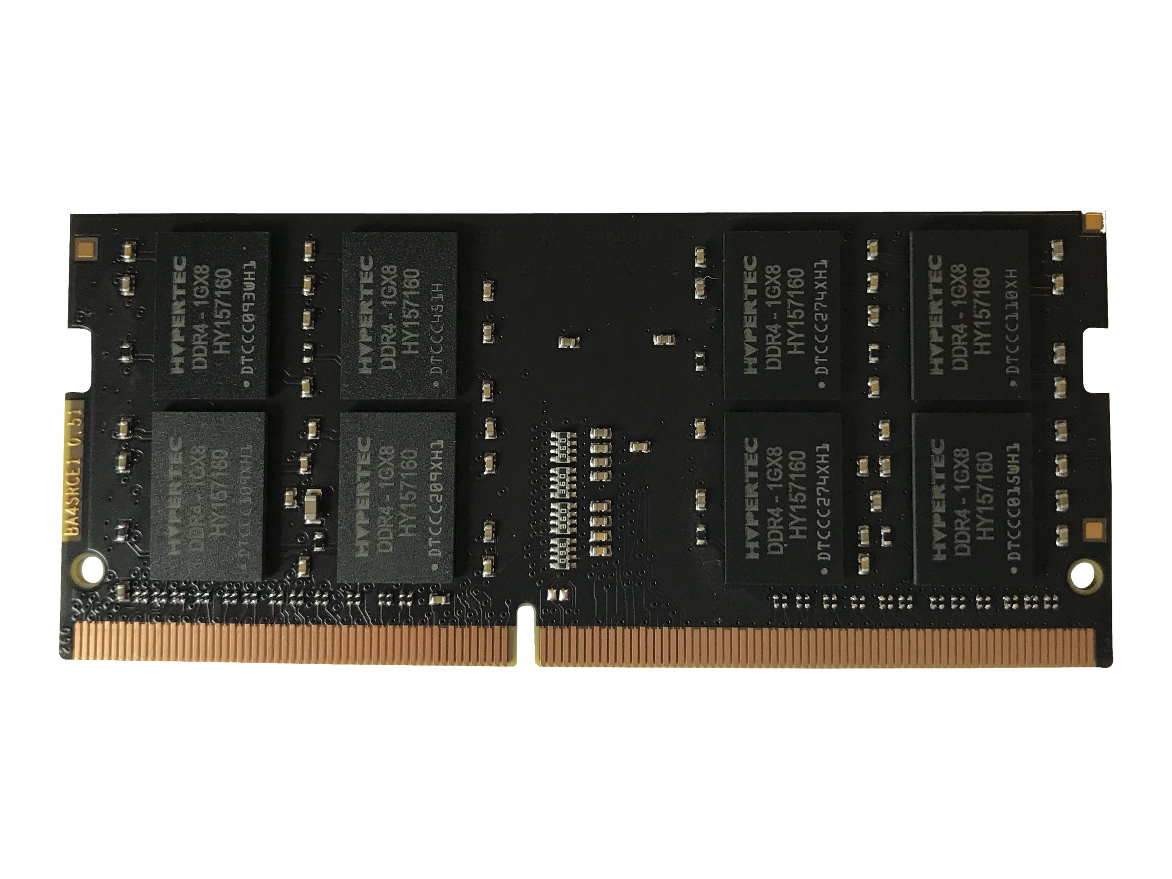 An image of Hypertec - DDR4 - module - 8 GB - SO-DIMM 260-pin - 2666 MHz / PC4-21300 - unbuffered