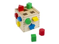 Melissa & Doug Shape Sorting Cube Classic Toy