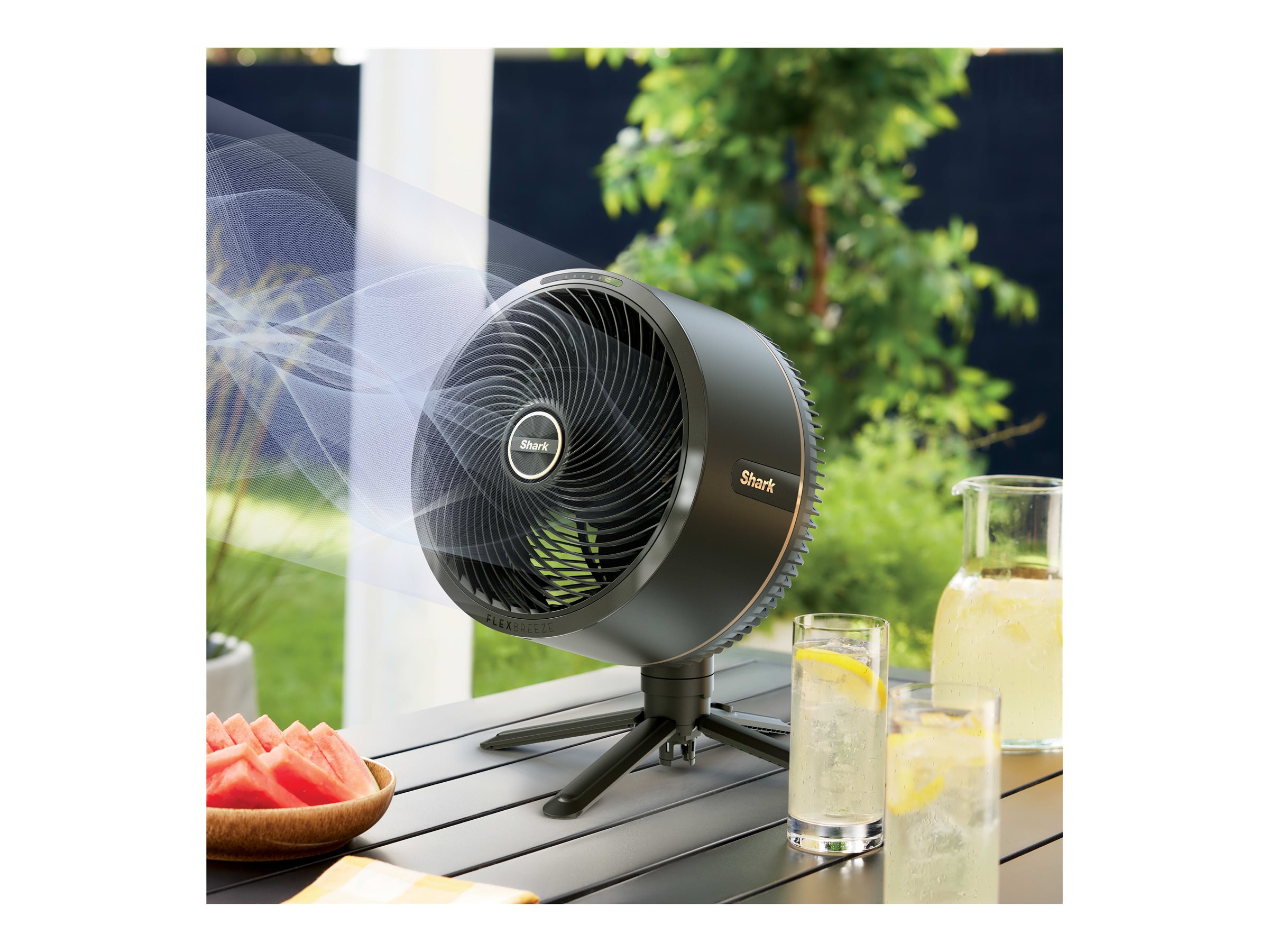Shark Flexbreeze Fan - Grey - FA222C