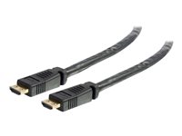 C2G 15ft 4K HDMI Cable with Gripping Connectors High Speed Plenum Rated 