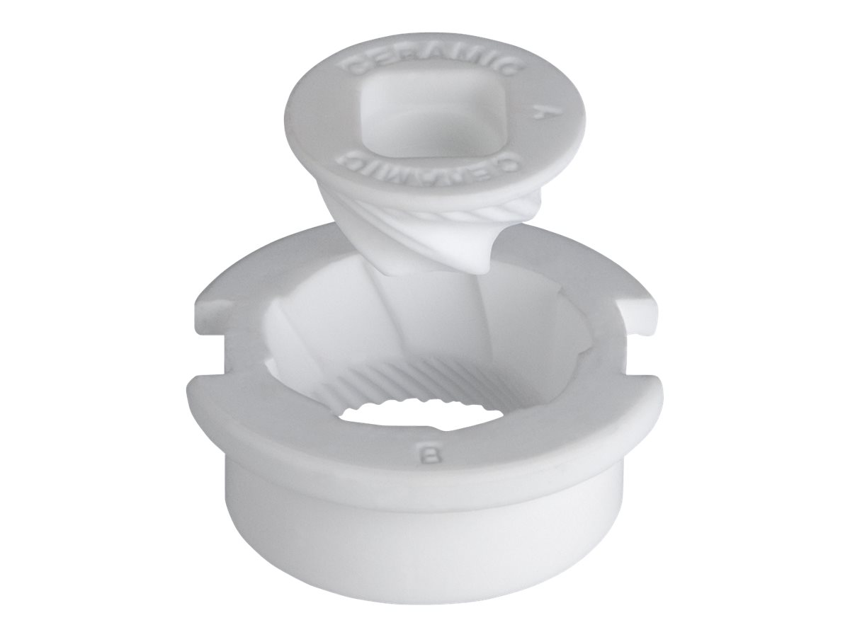 Trudeau Wave Salt Grinder White 7120023