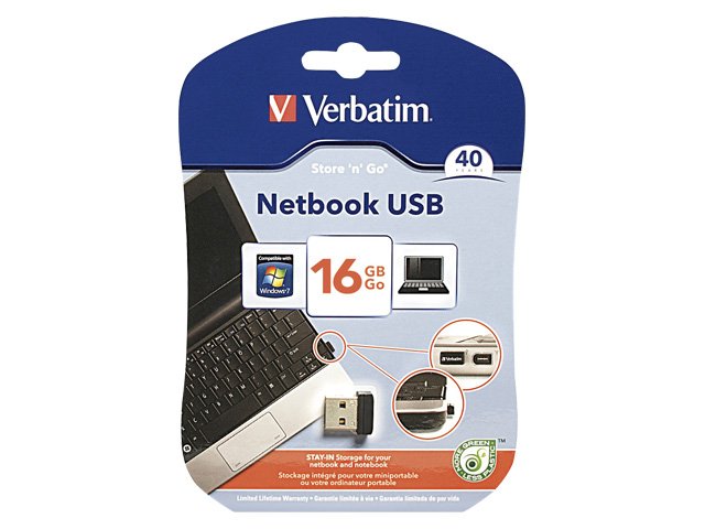 Image of Verbatim Store 'n' Stay USB Drive - USB flash drive - 16 GB