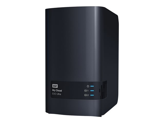 Image of WD My Cloud EX2 Ultra WDBVBZ0080JCH - personal cloud storage device - 8 TB