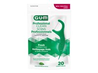 G.U.M Professional Clean Flosser Picks - Fresh Mint - 40s