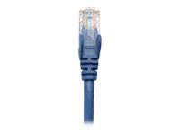 Intellinet Network Patch Cable, Cat5e, 3m, Blue, CCA, U/UTP, PVC, RJ45, Gold Plated Contacts, Snagless, Booted, Lifetime Warranty, Polybag - patch cable - blue