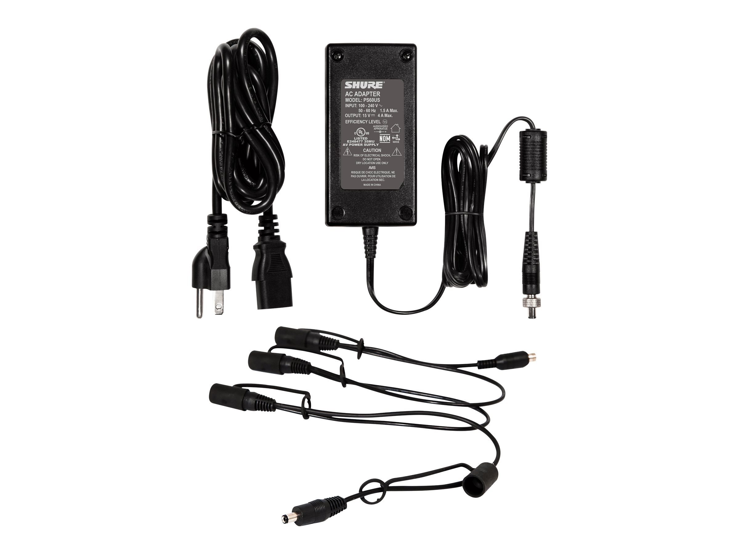 Shure PS124 - Power supply (power DC jack)