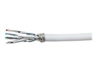 LogiLink PrimeLine CAT 7 Kabel med afskærmning med folie og kobberfletning (SFTP 305m Bulkkabel Hvid