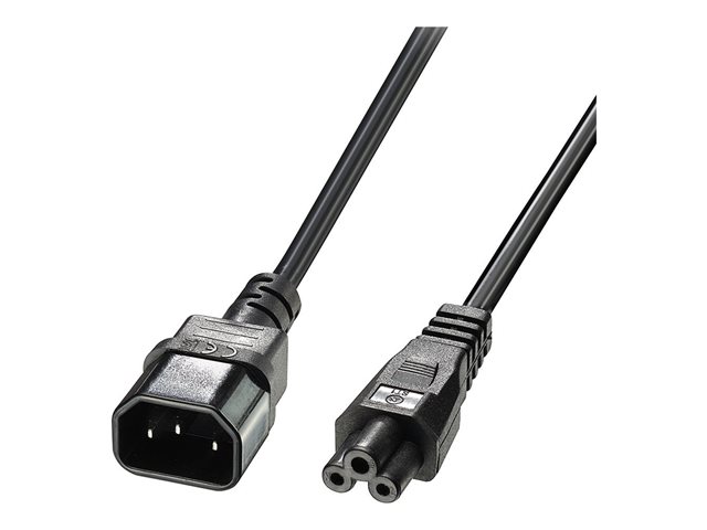 LINDY IEC C14 to IEC C5 Power Cable 3m