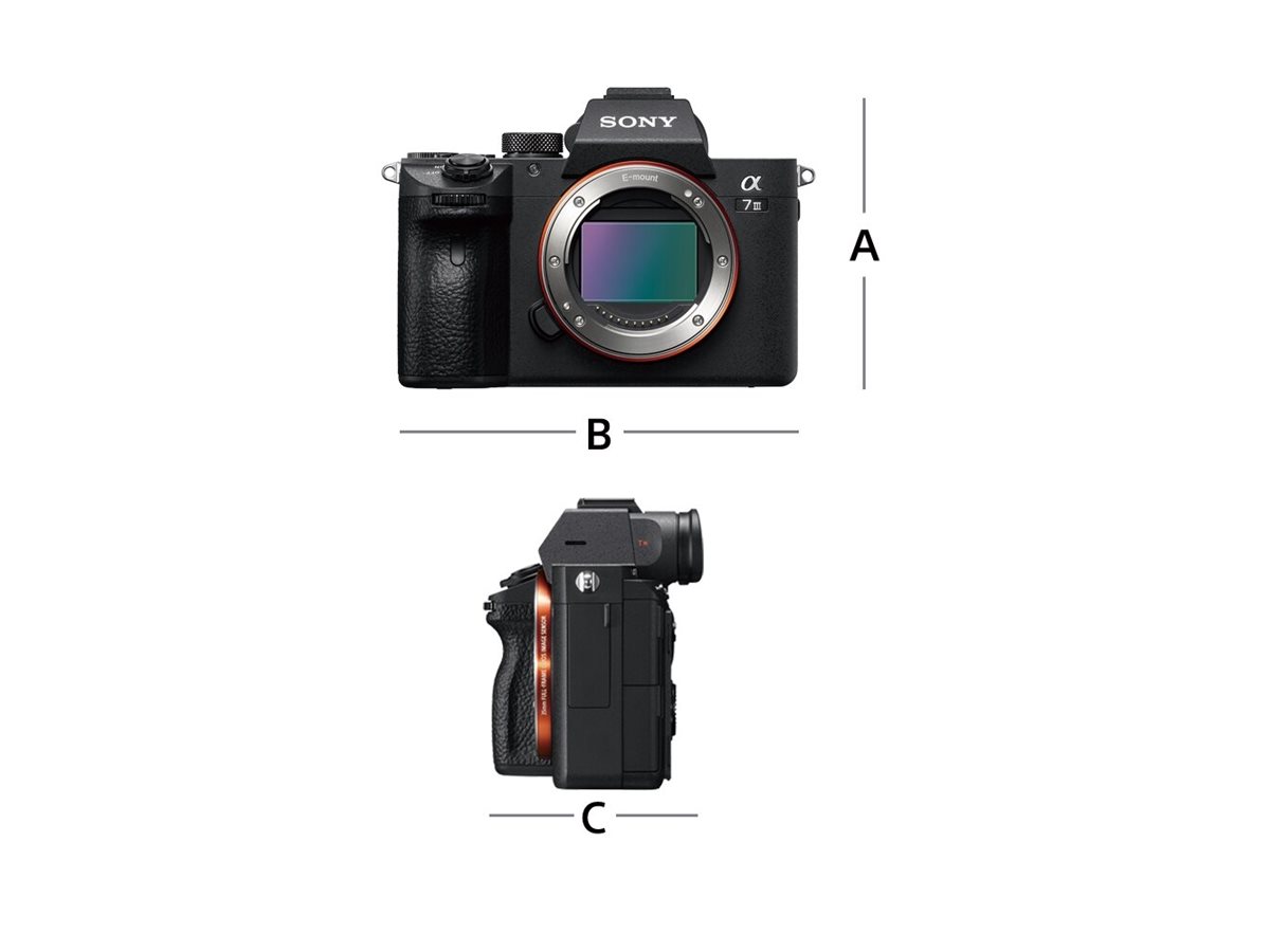 Sony a7 III ILCE-7M3 Digital Camera - Body Only - ILCE7M3/B