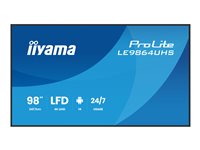 Iiyama Moniteurs 82'' et plus LE9864UHS-B1AG