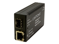 Lantronix M/GE-T Series - Convertisseur de média à fibre optique - 1GbE - 1000Base-T, 1000Base-X 