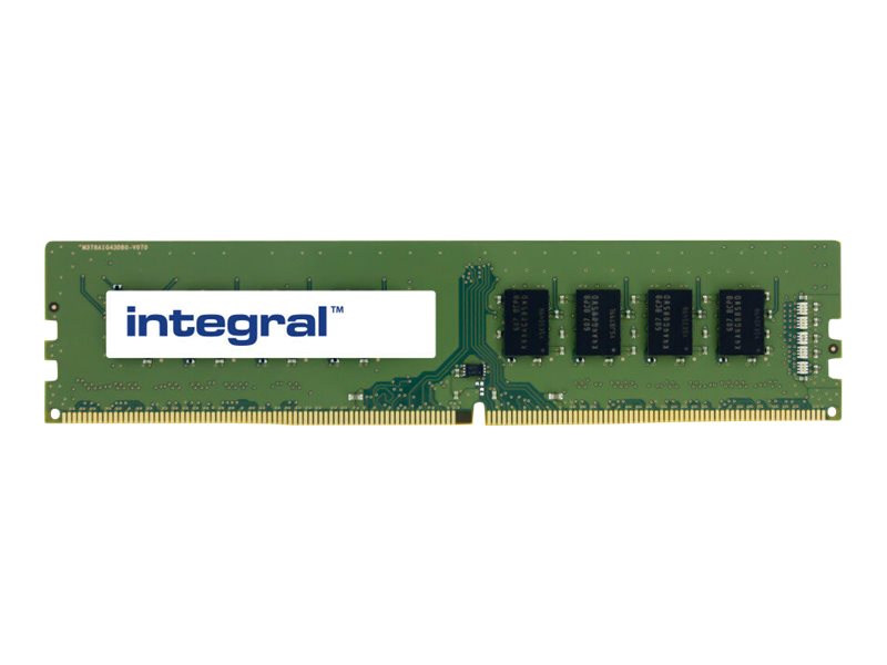 An image of Integral - DDR4 - module - 16 GB - DIMM 288-pin - 2666 MHz / PC4-21300 - unbuffered