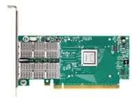 NVIDIA ConnectX-4 EN MCX414A-GCAT - network adapter - PCIe 3.0 x8 - 50 Gigabit QSFP x 2