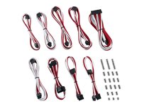 CableMod Classic ModMesh RT-Series Strømkabelpakke Rød Hvid
