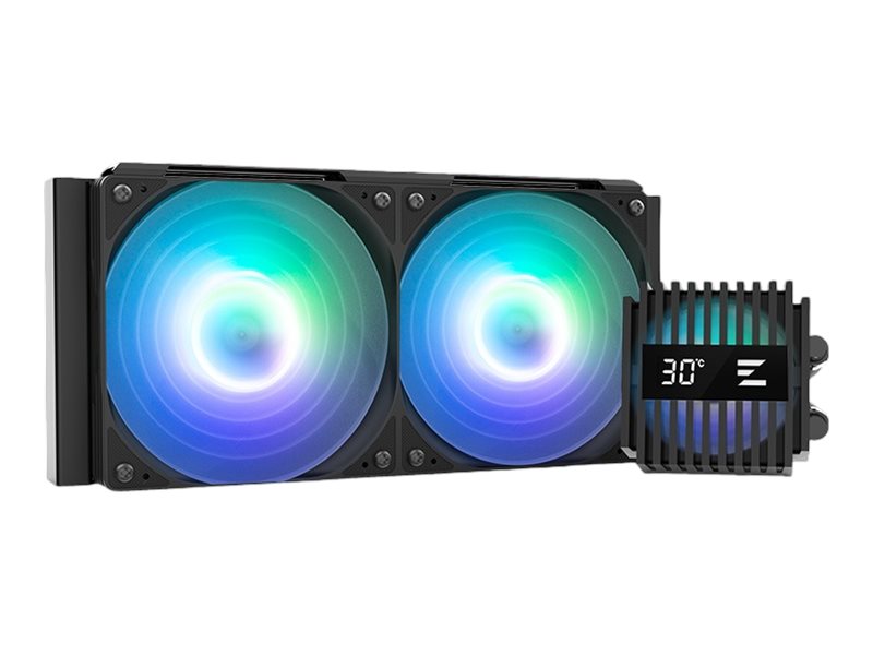 ZALMAN ALPHA2 V2 A24 processor liquid cooling Product shot Right-angle 79550