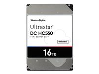 WD Ultrastar DC HC550 WUH721816AL5204 - hard drive - 16 TB - SAS 12Gb/s
