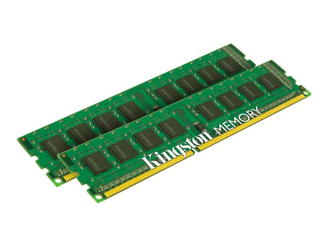 Image of Kingston ValueRAM - DDR3L - kit - 8 GB: 2 x 4 GB - DIMM 240-pin - 1600 MHz / PC3L-12800 - unbuffered