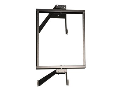 Tripp Lite 12U Wall Mount Pivoting 2-Post Open Frame Rack Cabinet Hinged