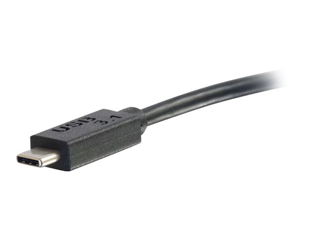 C2G USB 3.1 USB Type C to VGA Adapter - USB C to VGA Black - externí video adaptér - černá – foto 6