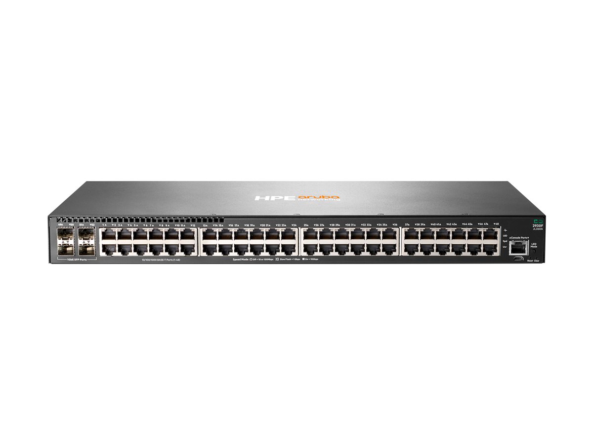 HPE Aruba 2930F Switch 48G 4SFP EU EN