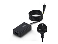 Startech power adapter - USB-C - USB-C - 65 watt