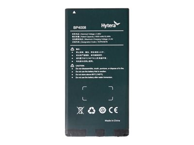 HYTERA Li Ion Polymer Akku 4000mAh Professionelle Funkgeräte - Zubehör