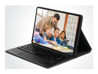 Cellairis - Keyboard and folio case (keyboard case) - with touchpad - wireless - Bluetooth - for Samsung Galaxy Tab A11+, Tab A9+