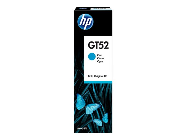 HP GT52 Original Ink Bottle Cyan M0H54AE