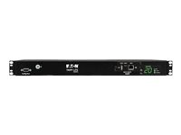 Eaton Tripp Lite Series PDU Switched ATS 200-240V 16/20A 8 C13 2 C19 C20 Horizontal 1URM - horizontal rackmount - power distr